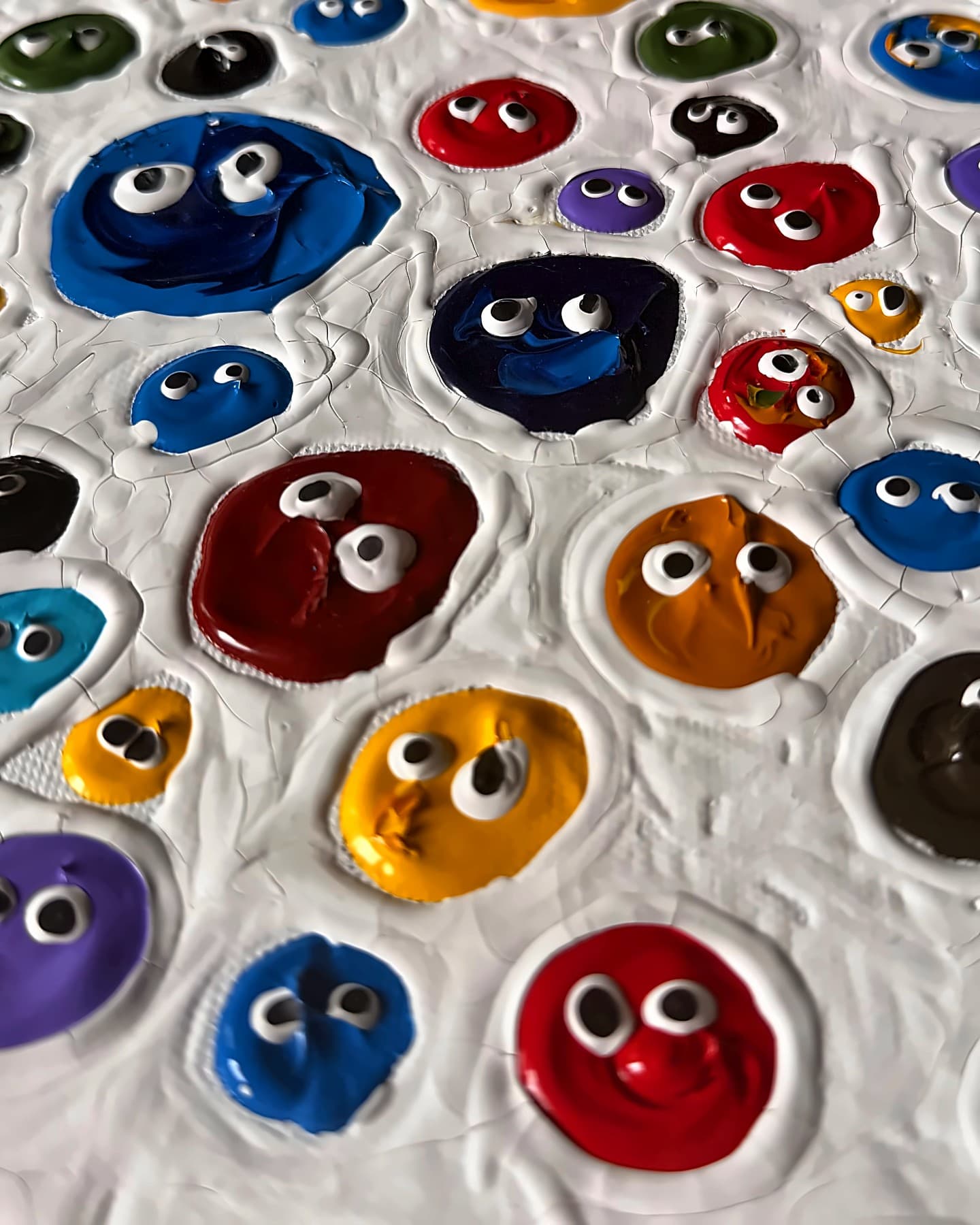 Close-up of the blobs on #2 Census